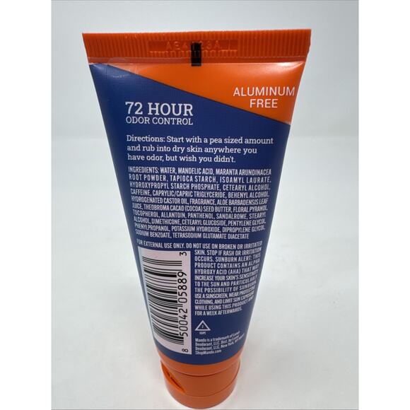 Mando 72Hr Whole Body Deodorant Invisible Cream Pro Sport Scent 2.2 Oz Hygiene - Picture 2 of 3